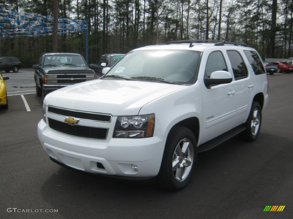 Summit White 2012 Chevrolet Tahoe LT Exterior Photo #62147098