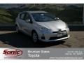 2012 Classic Silver Metallic Toyota Prius c Hybrid Two  photo #1