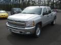 2012 Silver Ice Metallic Chevrolet Silverado 1500 LT Crew Cab 4x4  photo #1