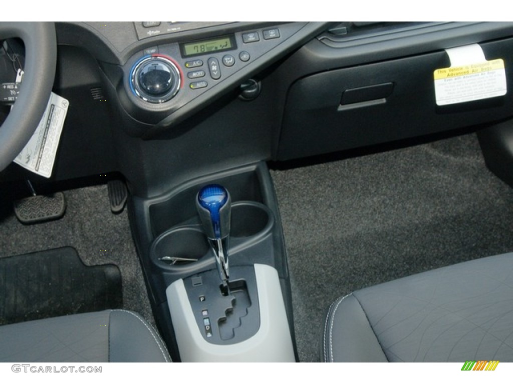 2012 Toyota Prius c Hybrid Four ECVT Automatic Transmission Photo #62147820