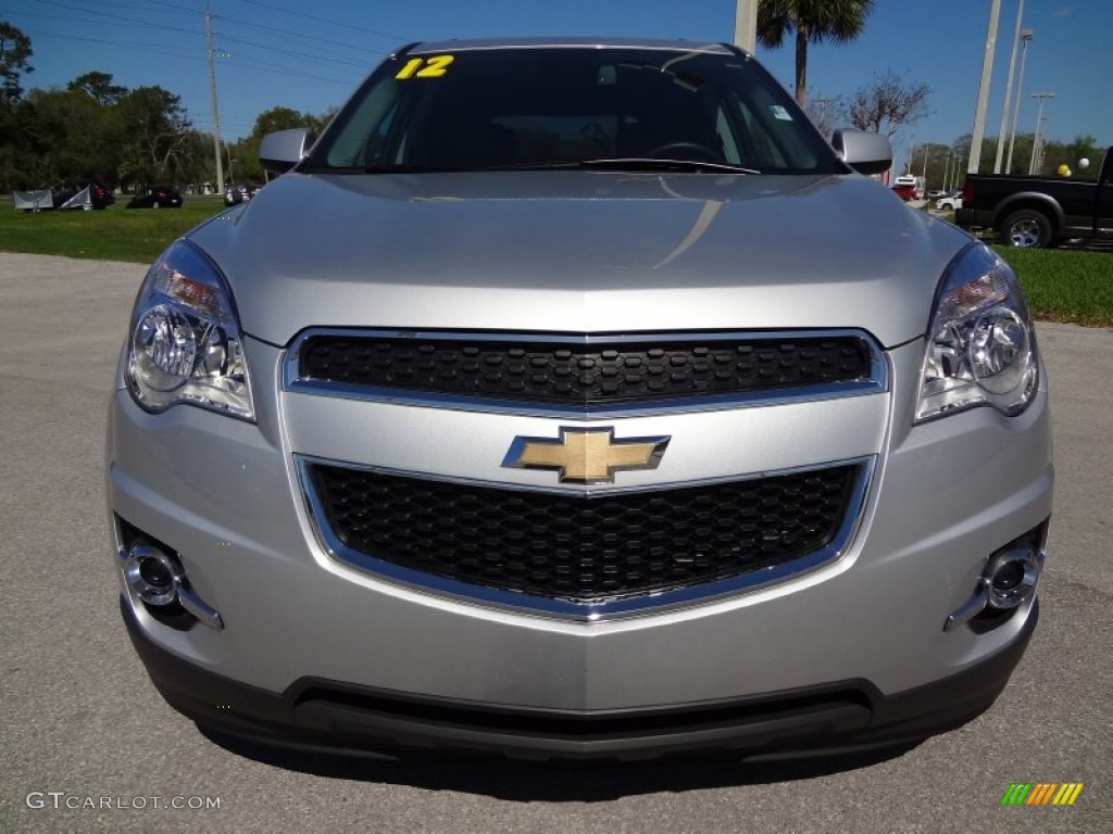 Silver Ice Metallic 2012 Chevrolet Equinox LT Exterior Photo #62148155