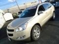 2012 Gold Mist Metallic Chevrolet Traverse LT AWD  photo #1