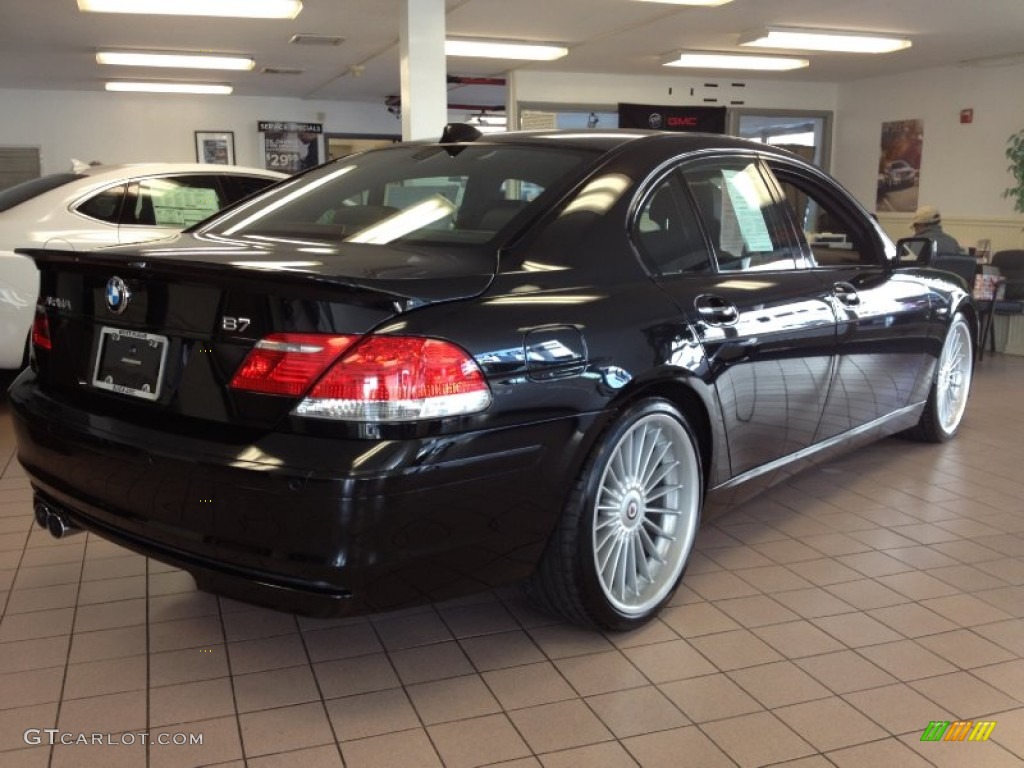 2007 7 Series Alpina B7 - Black Sapphire Metallic / Black photo #5