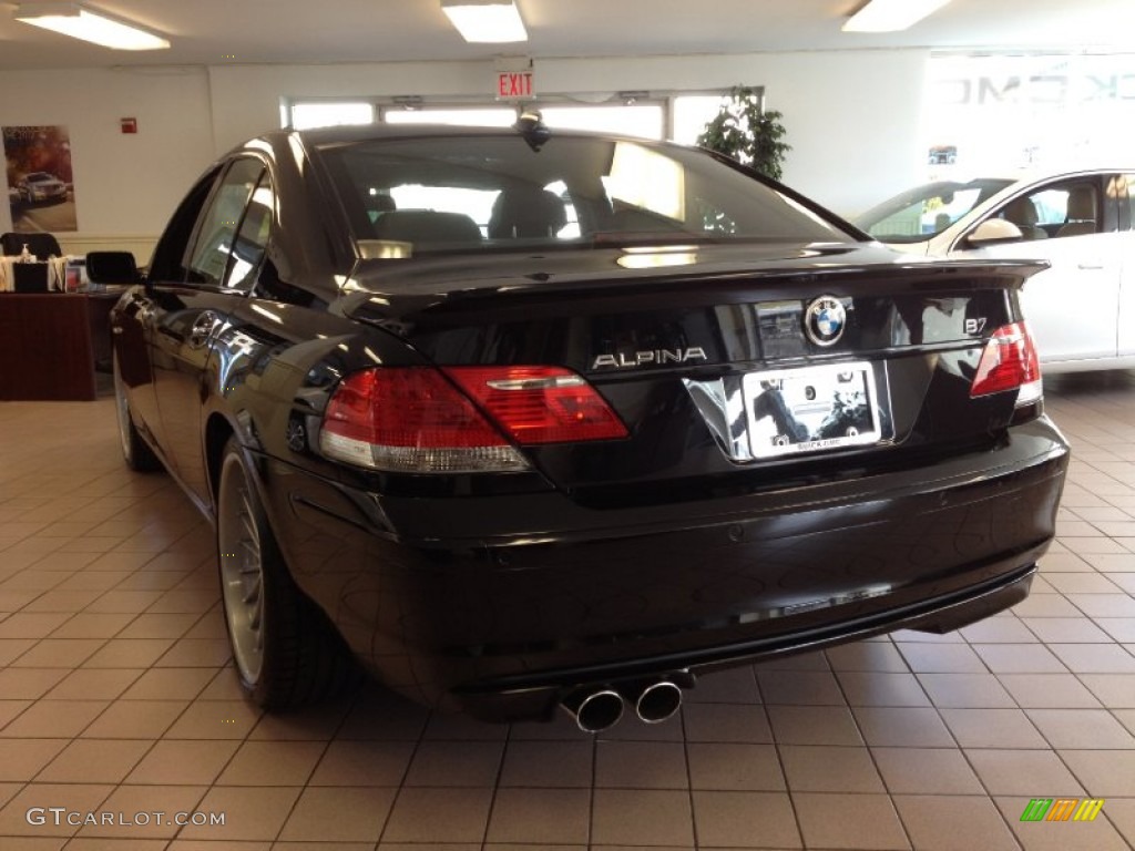 2007 7 Series Alpina B7 - Black Sapphire Metallic / Black photo #7