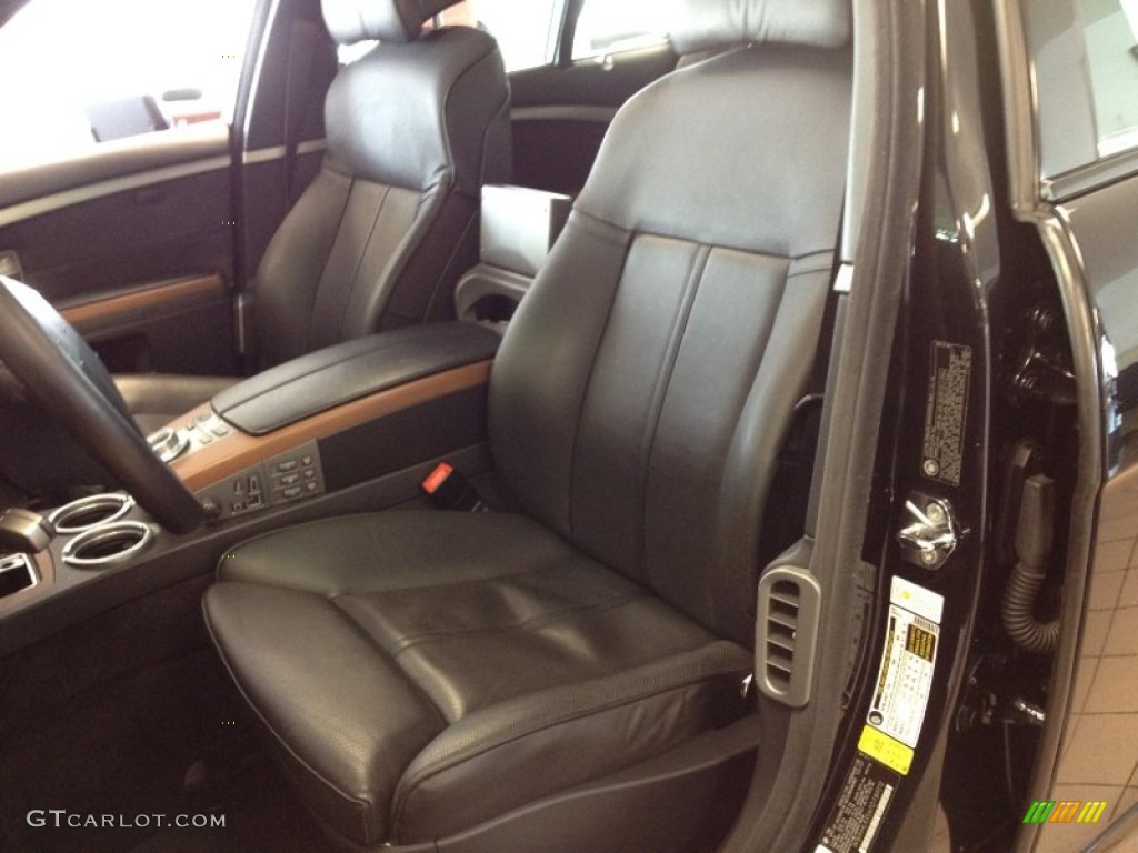 2007 7 Series Alpina B7 - Black Sapphire Metallic / Black photo #15