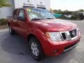 2012 Lava Red Nissan Frontier SV Crew Cab  photo #10