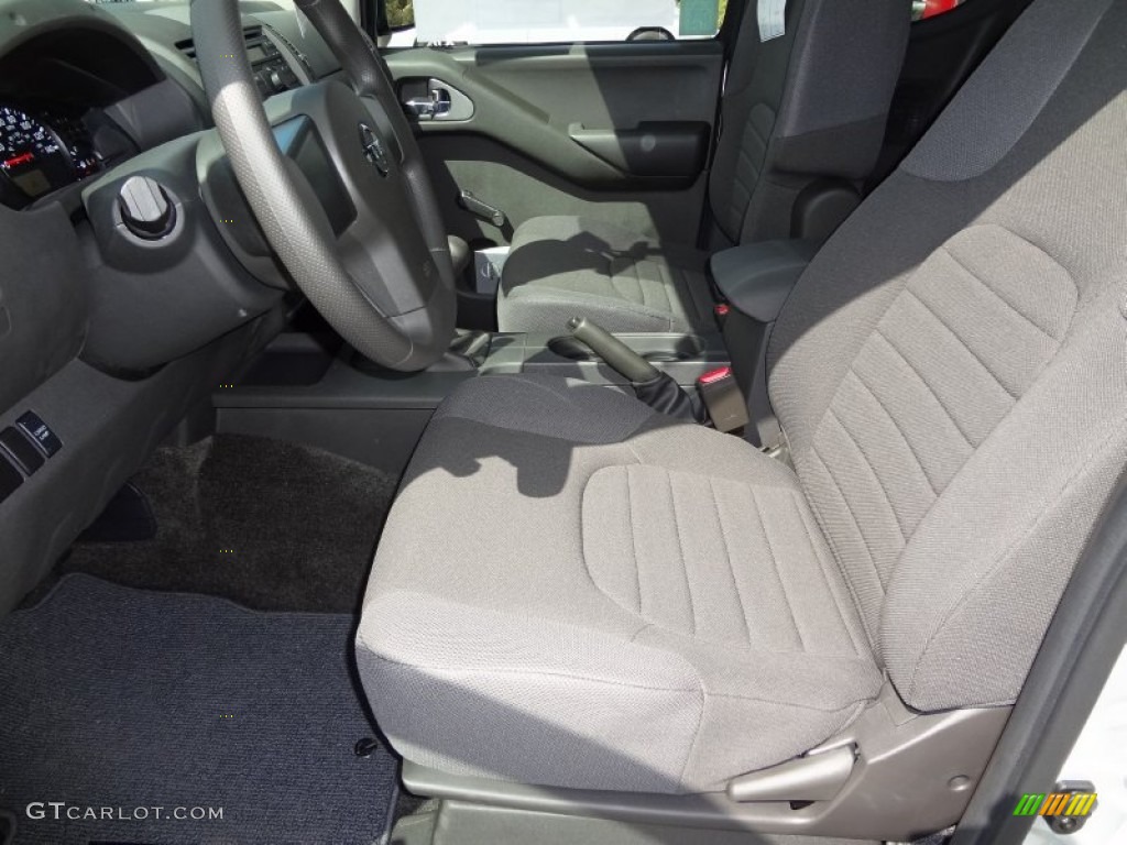 2012 Frontier S King Cab - Brilliant Silver Metallic / Steel photo #4