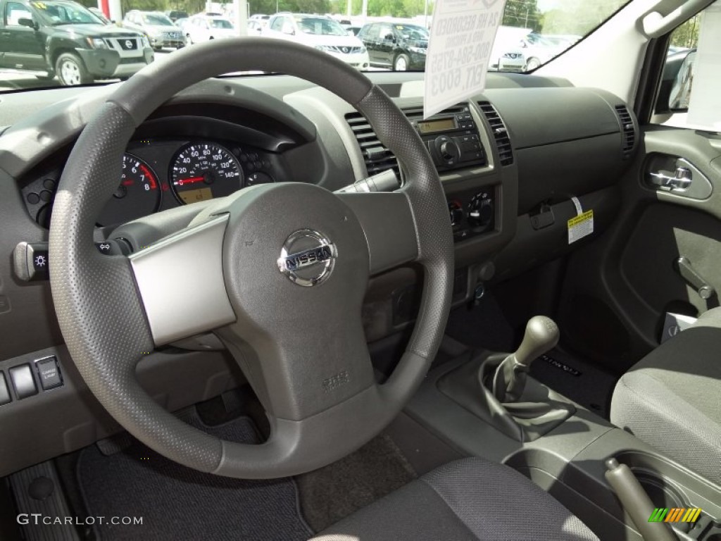 2012 Frontier S King Cab - Brilliant Silver Metallic / Steel photo #6