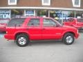 2003 Victory Red Chevrolet Blazer LS 4x4  photo #2