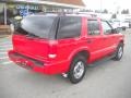 2003 Victory Red Chevrolet Blazer LS 4x4  photo #3