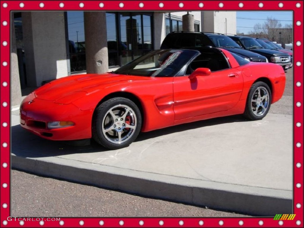 1997 Corvette Coupe - Torch Red / Black photo #1