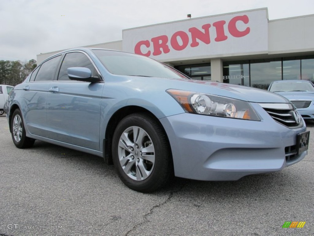 2011 Accord LX-P Sedan - Celestial Blue Metallic / Black photo #1