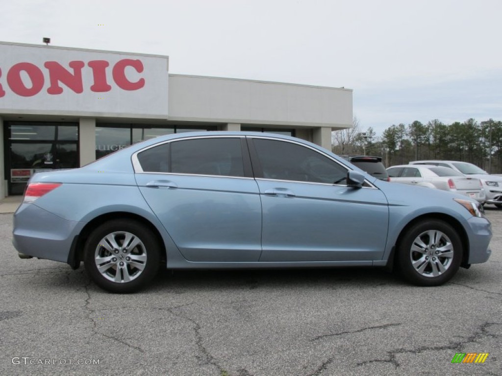 2011 Accord LX-P Sedan - Celestial Blue Metallic / Black photo #8