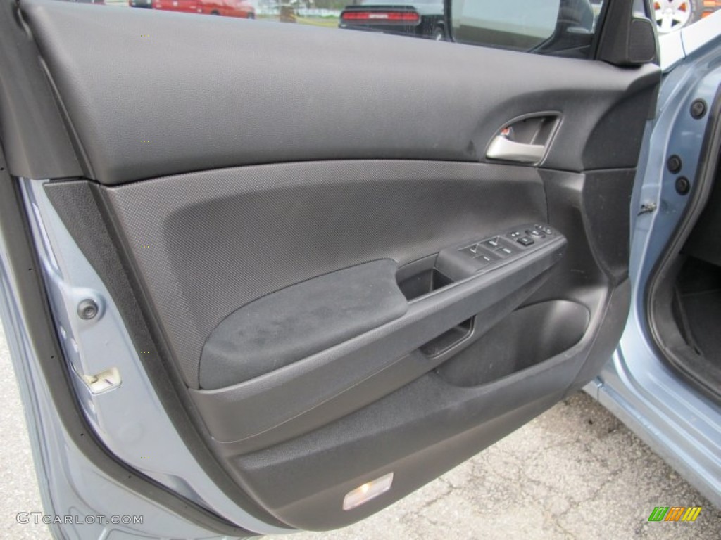 2011 Accord LX-P Sedan - Celestial Blue Metallic / Black photo #11