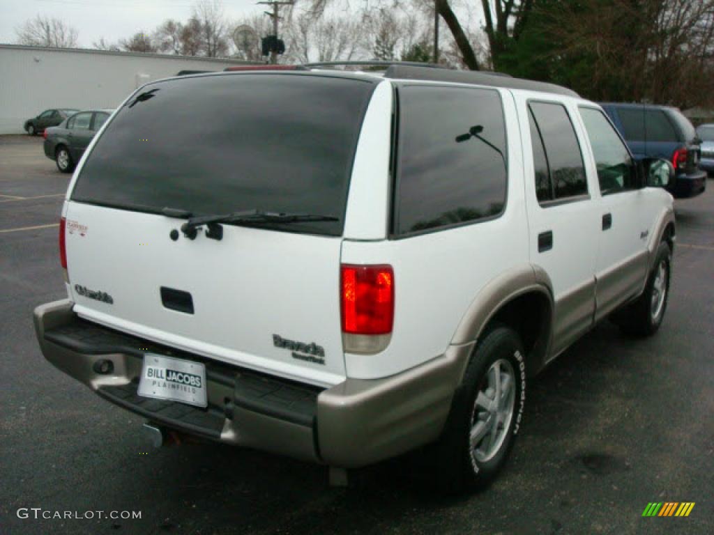 2000 Bravada AWD - Arctic White / Pewter photo #5