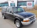 1999 Black Clearcoat Ford Ranger XLT Extended Cab  photo #1