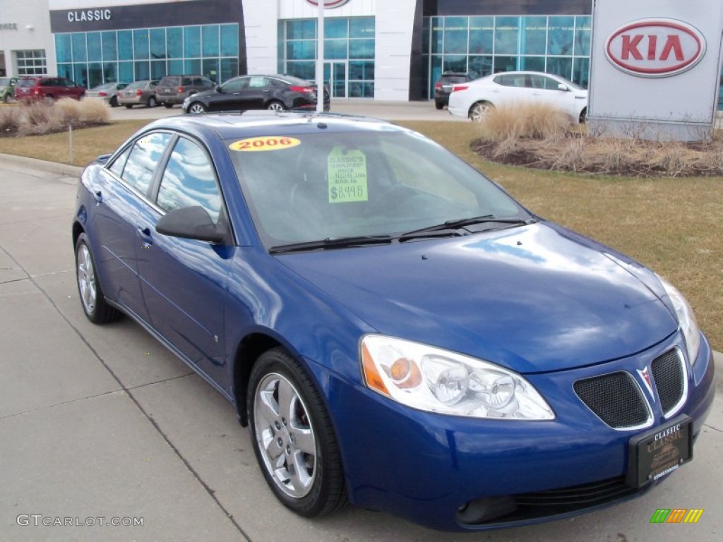 2006 G6 GT Sedan - Electric Blue Metallic / Ebony photo #1