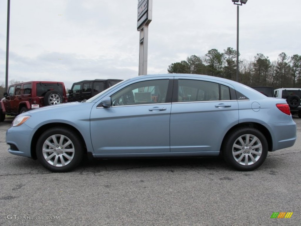 Crystal Blue Pearl Coat 2012 Chrysler 200 Touring Sedan Exterior Photo #62152764