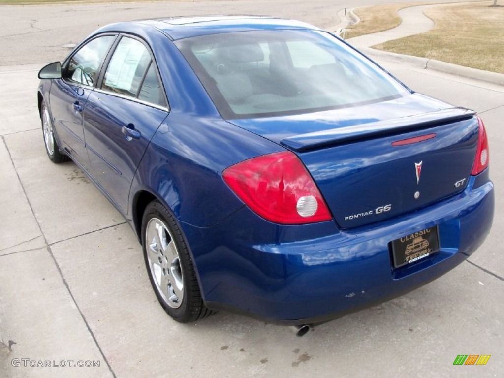 2006 G6 GT Sedan - Electric Blue Metallic / Ebony photo #5