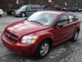 2007 Inferno Red Crystal Pearl Dodge Caliber SE  photo #4