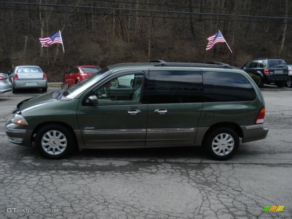 Estate Green Metallic 2002 Ford Windstar Limited Exterior Photo #62153208