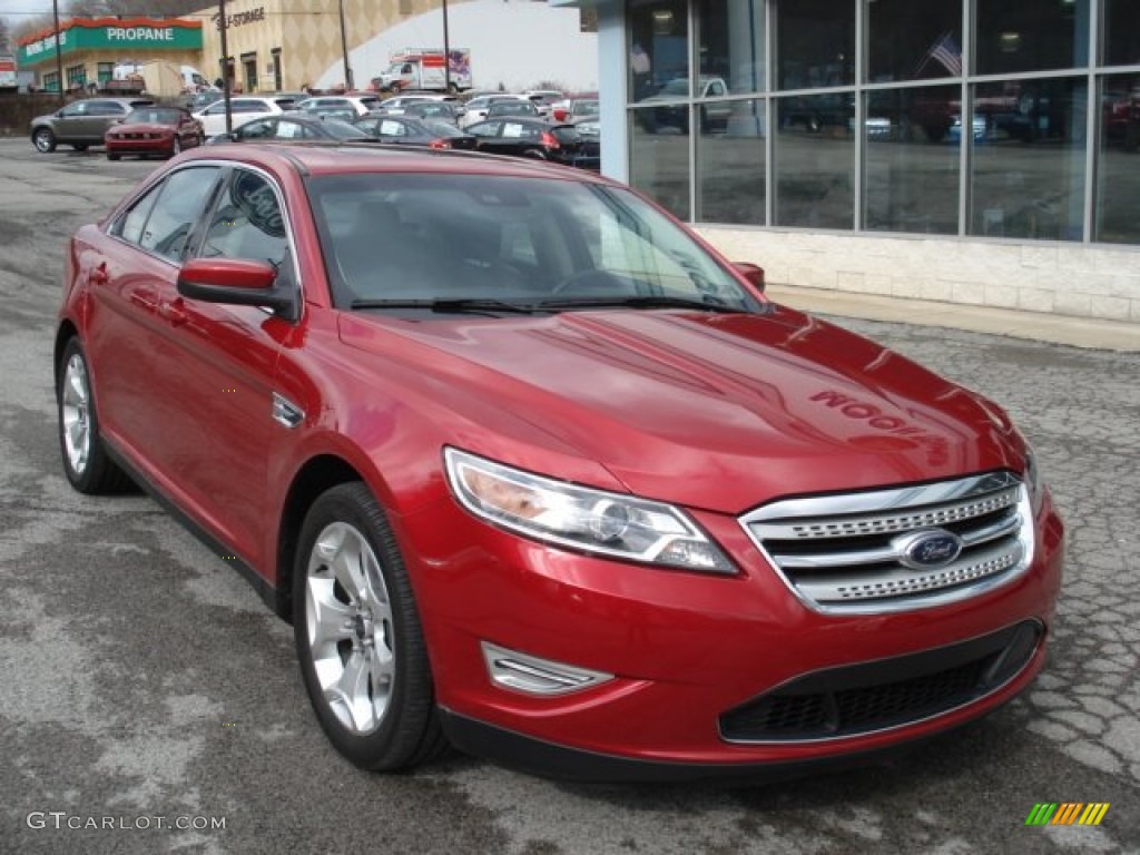Red Candy Metallic 2010 Ford Taurus SHO AWD Exterior Photo #62153340