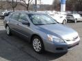 2007 Cool Blue Metallic Honda Accord LX V6 Sedan  photo #3