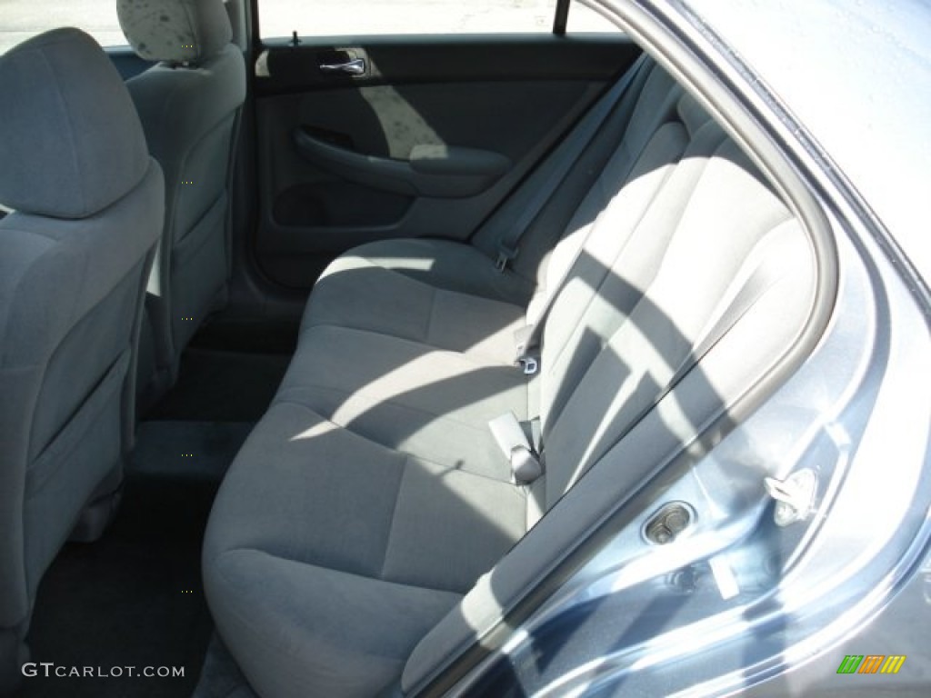 2007 Accord LX V6 Sedan - Cool Blue Metallic / Gray photo #16