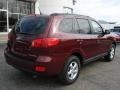 2008 Dark Cherry Red Hyundai Santa Fe GLS  photo #8