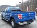 2012 Blue Flame Metallic Ford F150 XLT SuperCab 4x4  photo #6