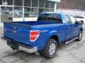 2012 Blue Flame Metallic Ford F150 XLT SuperCab 4x4  photo #8