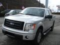 2012 Ingot Silver Metallic Ford F150 STX SuperCab 4x4  photo #4