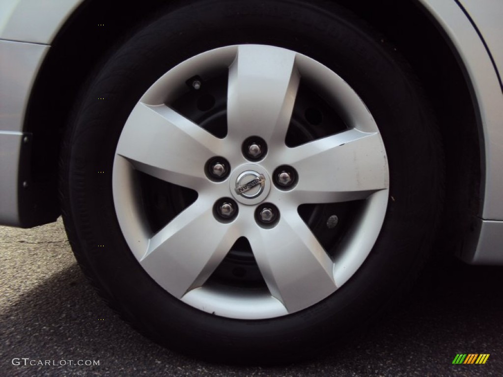 2008 Altima 2.5 S - Radiant Silver Metallic / Charcoal photo #14