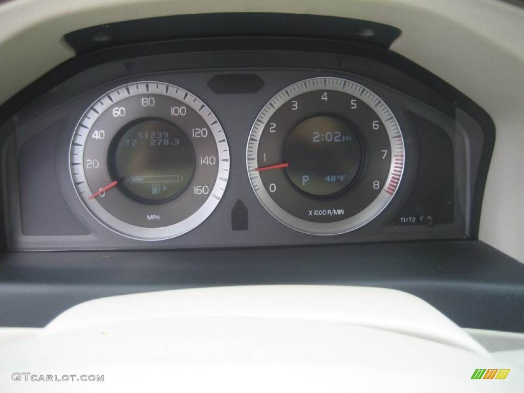2007 S80 V8 AWD - White Pearl / Sandstone Beige photo #10