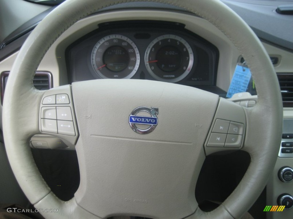 2007 S80 V8 AWD - White Pearl / Sandstone Beige photo #12