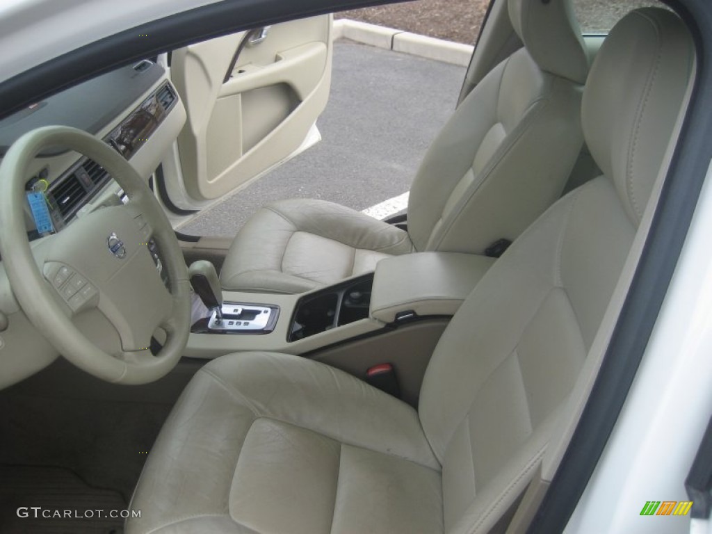 2007 S80 V8 AWD - White Pearl / Sandstone Beige photo #20
