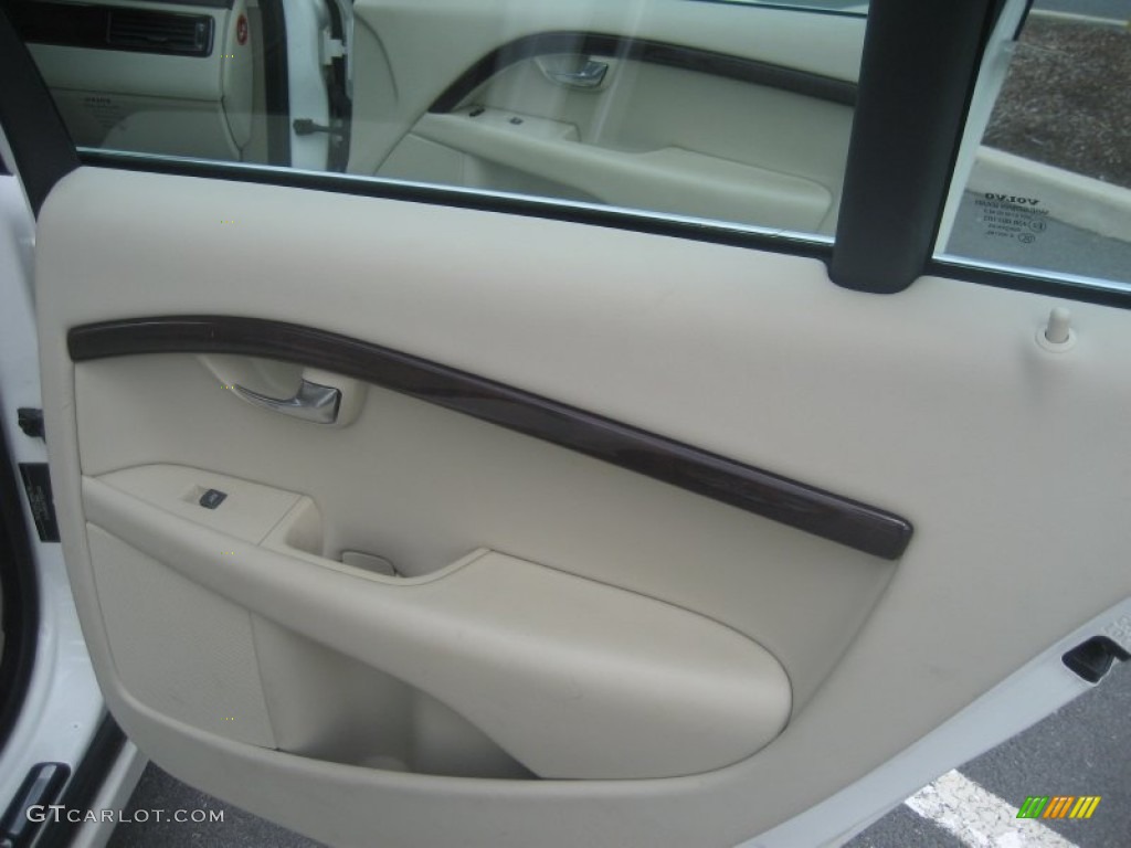 2007 S80 V8 AWD - White Pearl / Sandstone Beige photo #25
