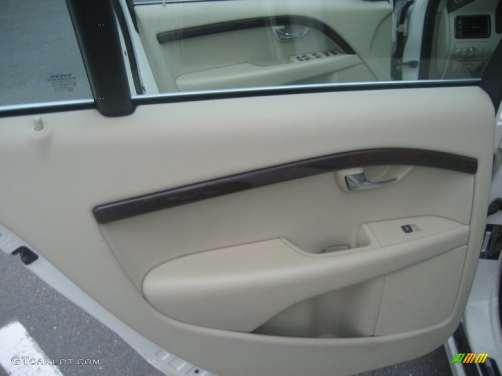 2007 S80 V8 AWD - White Pearl / Sandstone Beige photo #27
