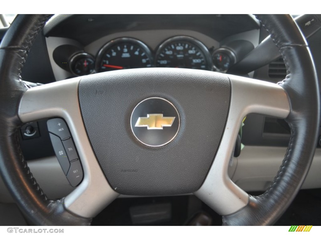 2009 Silverado 1500 LS Crew Cab - Summit White / Light Titanium photo #18