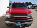 2004 Victory Red Chevrolet Silverado 2500HD LT Crew Cab 4x4  photo #3