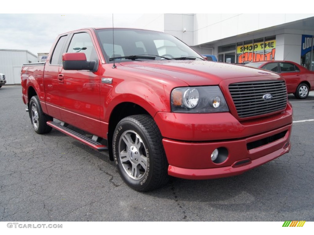 Redfire Metallic 2008 Ford F150 FX2 Sport SuperCab Exterior Photo #62158032