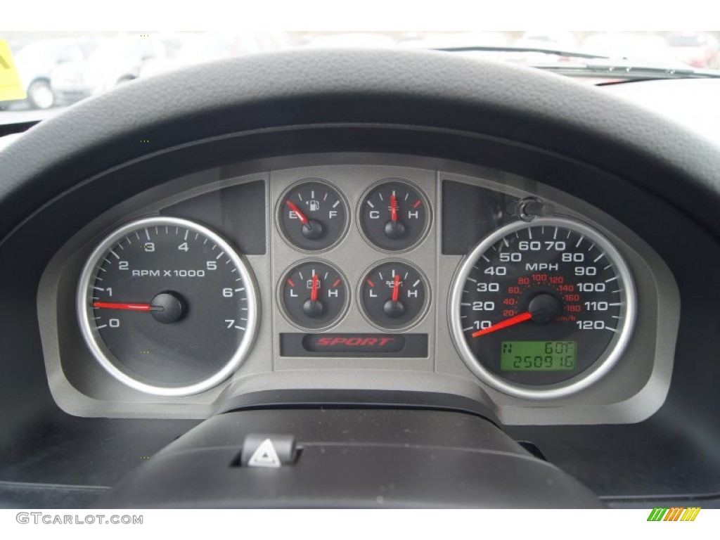 2008 Ford F150 FX2 Sport SuperCab Gauges Photo #62158098