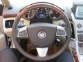 Cashmere/Cocoa 2012 Cadillac CTS 3.0 Sedan Steering Wheel