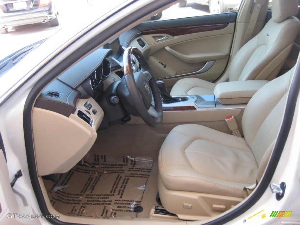 Cashmere/Cocoa Interior 2012 Cadillac CTS 3.0 Sedan Photo #62158212