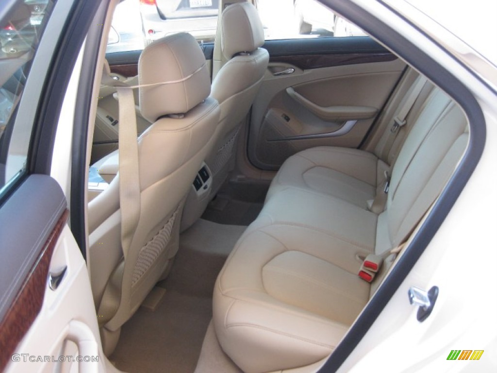 2012 Cadillac CTS 3.0 Sedan Rear Seat Photo #62158215