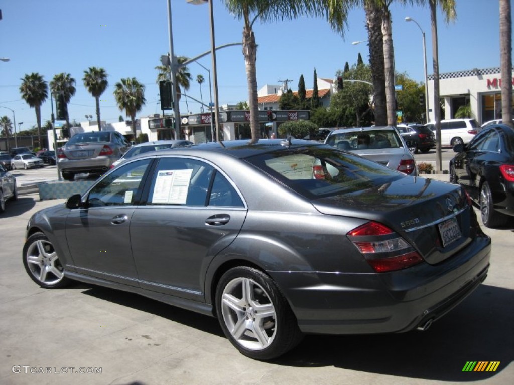 designo Graphite Metallic 2009 Mercedes-Benz S 550 Sedan Exterior Photo #62158344