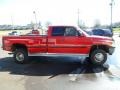 Flame Red - Ram 3500 Laramie Extended Cab 4x4 Dually Photo No. 2