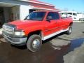 Flame Red - Ram 3500 Laramie Extended Cab 4x4 Dually Photo No. 8