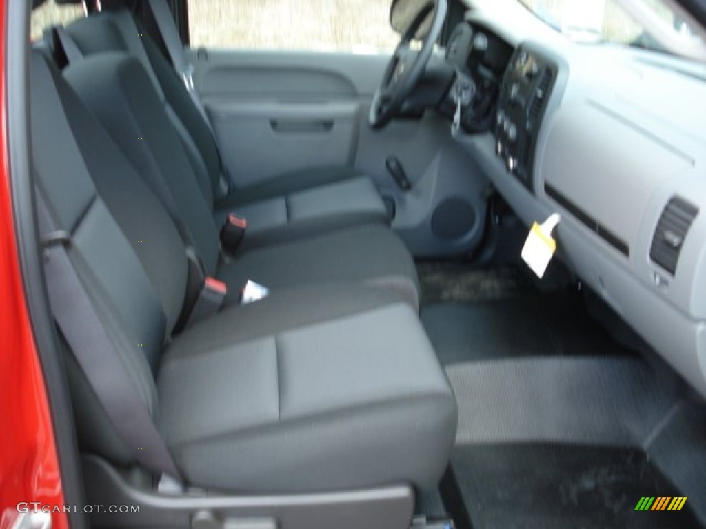 2012 Silverado 1500 Work Truck Regular Cab - Victory Red / Dark Titanium photo #15