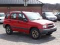 2000 Wildfire Red Chevrolet Tracker 4WD Hard Top  photo #5